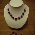 Parure Clay Gun Violet & Rose