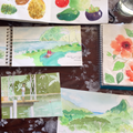 Atelier Carnet de voyage - Agnès Aquarelle à Tahiti