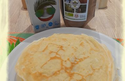 Crêpes au petit lait de coco