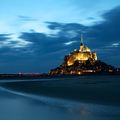 La photographie du mois : le Mont-saint-Michel vu de nuit (novembre 2012)