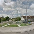 Rond-point à Saint-Parres-aux-Tertres
