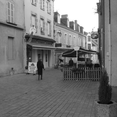 La Châtre ... un jeudi matin où il faisait froid ... **