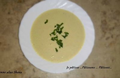 VELOUTE D'ENDIVES (CHICONS) AU JAMBON 