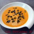 Velouté de carottes à la badiane et crème coco