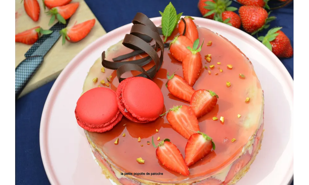 FRAISIER au THERMOMIX 