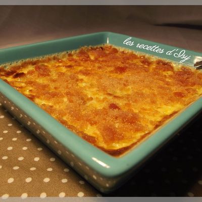 crème brûlée à la vanille