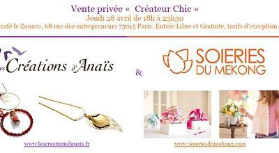 Vente Privée Les créations d'Anaïs