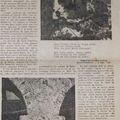 Un article du Dauphiné Libéré de 1957 parlant de l'église romane de Saint Théoffrey...