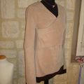 Pull d'allaitement beige