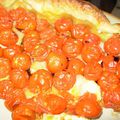 tarte tomates cerises chèvre