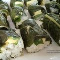 Makis de Feuilles de Blettes à l'avocat