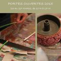 PORTES OUVERTES à l'atelier CADRAT : Programme du lundi 23 MARS 2015 : Patines / Toiles enduites...