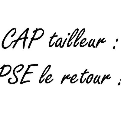 CAP tailleur : PSE, le retour !