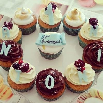 Cupcakes de saison aux fruits rouges