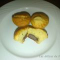 Muffins cœur Nutella