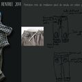 Pantalon flanelle doublé jersey pour le confort et la chaleur + revers en imprimé