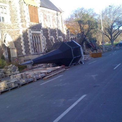 Earthquake en Nouvelle Zélande