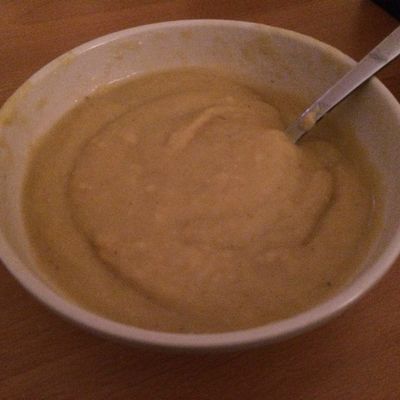 Velouté aux lentilles corail