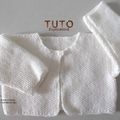 tutoriel tricot bb, tricot bebe, tuto, patron, explications, modèle layette bb a tricoter pdf