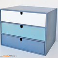 Petit Mobilier ... MEUBLE CASIER * 3 tiroirs 