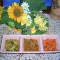 Trio de salade à la marocaine...