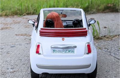 Carnet de voyage - customisation d'une Fiat 500 pour Shannen