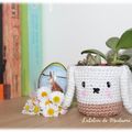 Cache-pot lapin
