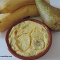 Clafoutis aux poires et bananes