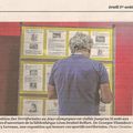 Exposition à la bibliothèque Deubel de Belfort, les Terrifortains aux Jeux Olympique d’été, un rappel du journal L’Est Républicain