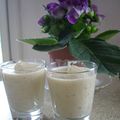 verrine de mousse de chou fleur