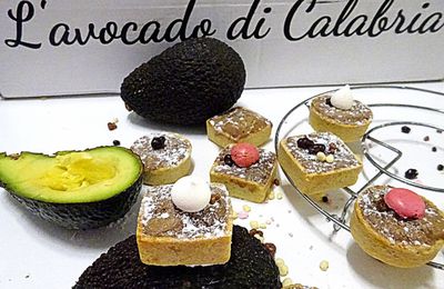 Mini trendy au chocolat et avocats