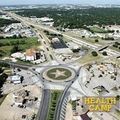 Rond-point à Waco (Texas)