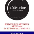 Exposition au Restaurant Côté Seine
