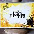 Carte "So happy" par Michelle