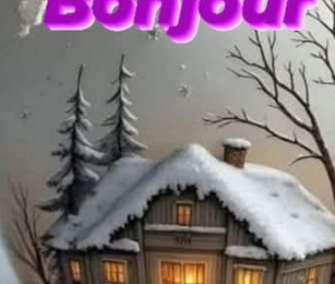 C'est le top.....  voici , des œuvres d’art inspirées par l’hiver 