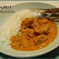 Poulet tikka masala, sans gluten et sans lactose