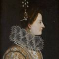 After Jacopo da Empoli(Italian 1551-1640) A 17th century painting of Catherine de Medici