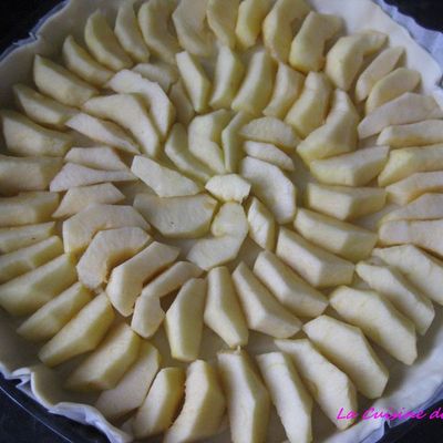 Tarte pommes-coco