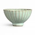 A 'Longquan' 'guan' celadon lobed cup, Southern Song dynasty (1125-1279)