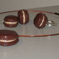 Parures Macarons chocolat et ...