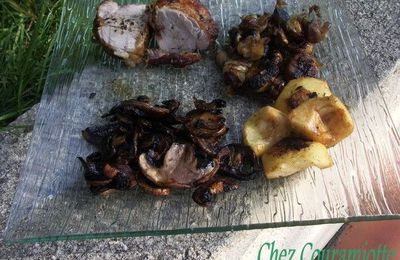 Porc chanterelles