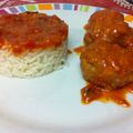 Boulettes de bœuf à la tomates extra moelleuse 