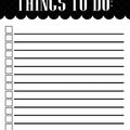 D.I.Y : To-do list 
