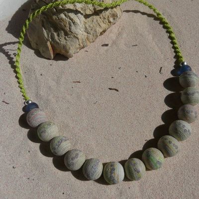 Perles vieillies "nature"