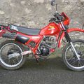 HONDA XL 200 R , année 1986 - pays : JAPON