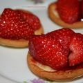 Tartelettes aux fraises express