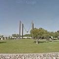 Rond-point à Montmelo (Espagne)