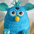 Joyeux anniversaire ! { gateau Furby }