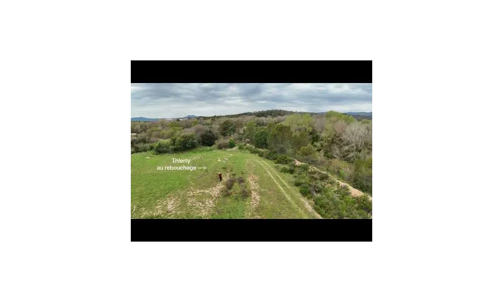 Travaux préparatoires au cylindrage du terrain - 29 mars 2025.