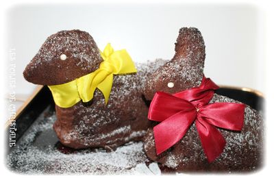 Lamalas au chocolat ou osterlämmele 